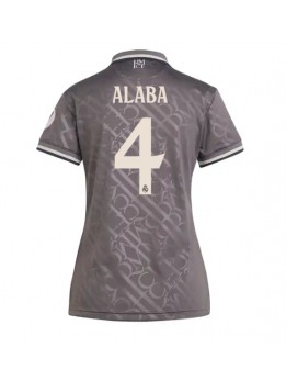 Billige Real Madrid David Alaba #4 Tredjedrakt Dame 2024-25 Kortermet